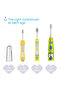 Bipack 2 Children's Toothbrushes Hippo & Panda 3-6 Years - 7