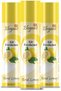Elegant Floral Lemon Air Freshener Spray - 300ML - Pack of 3 - Eliminates Bad Odour, Alcohol-Free