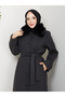 معطف كبير الحجم بأزرار - 4