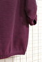 Women's Plus Size Striped Crew Neck Drawstring Sleeve Detailed Transitional Mother Blouse - 5