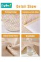 3-Piece Portable Diaper Changing Pad, Baby Changing Mats, Soft Cotton Urine Pads Incontinence Underp - 4