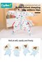 Baby Sleep Sack, Soft Baby Sleeping Bag, Swaddling Blanket, Swaddle Wrap, Pure Cotton Wearable Blankets with Removable Sleeves and Legs, Easy Zip Access Nappy Change, for Newborn Babies 1-3 Years - 3