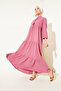 T1627 Collar Lace-Up Dress - A. Pink - 2