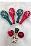10 Pieces Happy New Year Printed New Year Balloons Party Decor, New Year Celebration Balloon with 7 Balloon Stands - 3