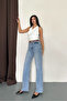 D98 Straight Fit Vintage Jean Palazzo Pants - 2