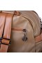 Women's Multi-Compartment Large Size Backpack Mink Brown - 4