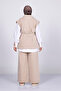 6054 - Stylish Comfortable Thick Belted Vest Pants Women's Set - 7