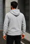 Men's Trend Winter A.Grey Oversized Sweatshirt - 5