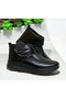 Wanetti Velcro Mother Orthopedic Boots Winter Rubber Sole Velcro Fleece Women's Mother Boots - 3