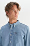 100% Cotton Regular Fit Single Pocket Classic Collar Shirt - 4