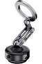 Magnetic Car Phone Holder | 360° Adjustable Dashboard Mount with Strong Lock Base (AF21 - Silver) - 2