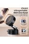 Magnetic Car Mobile Device Holder - 360° Adjustable Dashboard Mount (AF4-Black) - 2