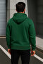 Men's Trend Winter Green Oversized Sweatshirt - 5
