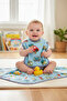 Cotton Baby Towel Swaddle Bib Set Girl-Boy Soft Newborn Towel - 3