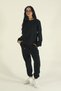Women's Winter Relaxed Fit Crew Neck Jogger Sweatsuit Set - 6