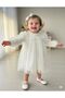 Girl's - Baby Star Embroidered Tutu Dress 100% Cotton Lining Special Occasion Dress Birthday - Wedding