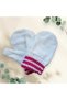 Fingerless Baby Girl Gloves White Knitted Gloves 1-3 Years Old - 2