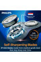 Shaver / Wet & Dry Men’s Electric Shaver, 27 Self-Sharpening Blades, Dark Blue S1880/00 - 3