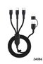 3-in-2 Multi-Function Fast Charging Data Cable