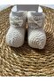 Unisex Knitted Baby Booties