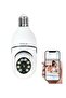 Ihome 02 smart camera Light Bulb Security Camera,HD Home Wifi Security Smart Motion Detection