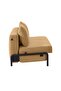 Jameson 2-Seater Fabric Sofa Bed - Caramel, Solid Wood, 151.5x97x71cm, 2-Year Warranty - 4