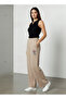 Comfort Waist Wide Leg Track Pants with Pockets - 2