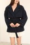 Cashmere Fabric Aller Detailled Apolleted Short Coat - 5