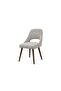 Gemma 1 + 6 Round Wooden Dining Set - Antique Brown/Grey, 6-Seater, Engineered Wood, 2-Year Warranty - 3