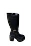 Women's Platform Boots - 4