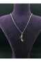 High-Heeled Shoes Figured Pendant and Steel Chain Minimal Women's Chic Elegant Stiletto Model Necklace - 7