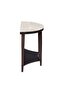 Koko Real Marble Top Console Table - Grey/Dark Walnut, Solid Wood, 122x45.5x77.5cm, 2-Year Warranty - 5