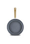 Swiss Crystal Creamy Wood 0 Non-Stick Pan with Oil-Free Non-Stick Coating 30 cm - 2