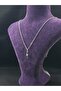 Lightning Figure Steel Necklace Minimal Stylish Suitable for Daily Use Lightning Jewelry Accessory - 3