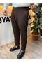 Men's Winter Thick Fabric High Waist Double Buckle Italian Pants - 2