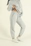 Women's Winter Cotton Tracksuit Set Hooded Sweatshirt Jogger-Regular Elastic Leg - 5