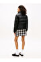 Women's Black Puffer Jacket - 4