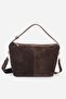 Cadive Genuine Leather Suede Women's Shoulder Bag with Adjustable Cross Strap Daily Bag - 2