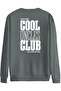 سويت شيرت Cool Uncles Club مطبوع برقبة دائرية قصة فضفاضة