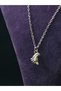 Baby Child Footprint Model Family Themed Affection Stylish Style Steel Necklace - 3