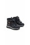 Dark Blue Camouflage Boys' Fur-Lined Staple-Fastened Boots - 3