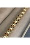Gold Color Jewelry Chain Octavius Steel Bracelet - 6