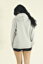 Women's Winter Regular Cotton Fleece Lined Kangaroo Pocket K Hooded Sweatshirt - 6