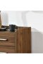 Supreme 2-Drawer Kids Nightstand in Light Walnut - Engineered Wood, 43x40.5x47cm, 2-Year Warranty - 3
