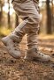 Tan Fur Cold Resistant Non-Slip Boys' Boots 2090 P - 3