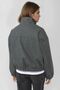 Oversized Mock Neck Cashmere Jacket - 4
