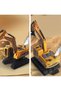 Set Utilaje Construction RC cu Excavator si Basculanta, DANEX, Multicolor - 4