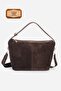 Cadive Genuine Leather Suede Women's Shoulder Bag with Adjustable Cross Strap Daily Bag