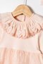 Baby Girl Mevlut Dress with Bandana and Lace, Newborn Hospital Take-Home Outfit, Bridal Evening Dress, Religious Ceremony Dress 72 - 3
