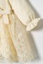 Baby Girl Mevlütlük Dress with Lace and Bandana Elb1071 - 5